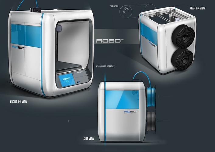 当产品设计遇上3D打印 Robo 3D打印机如何重塑创新工作流